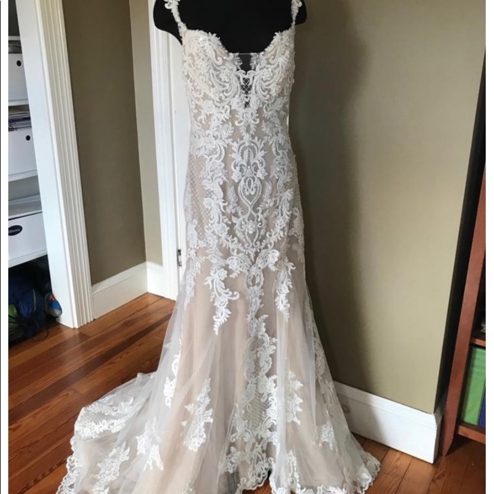 Maggie Sottero Abbie Wedding Gown Sz 14/ 12